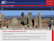 Tablet Screenshot of bcrh.ca